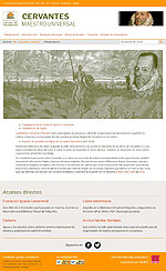 Biblioteca Virtual Cervantes, maestro universal