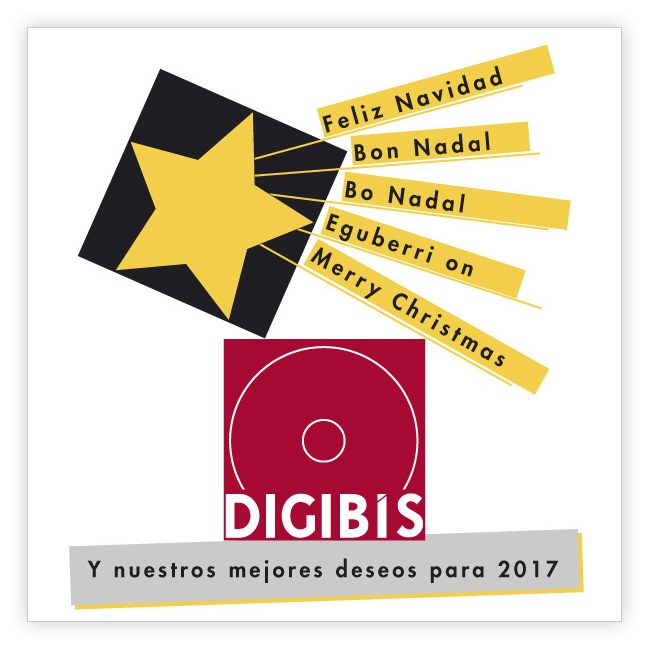 Felicitación de Navidad de DIGIBÍS