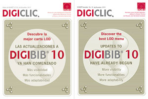 Portada de DIGICLIC, en español y en inglés