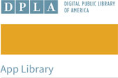 Cabecera de la App Library de la DPLA