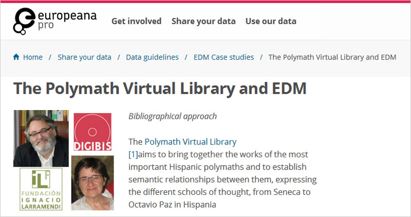 Pantallazo de The Polymath Virtual Library and EDM