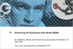 Imagen del White Paper: Enhancing the Europeana Data Model (EDM)