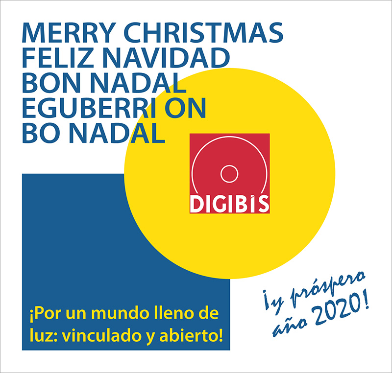 Felicitación de Navidad de DIGIBÍS