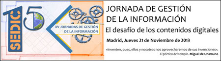 XV Jornada de Gestión de la Información