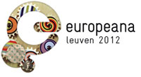 Logotipo de Europeana. Leuven 2012