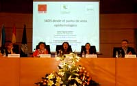 Foto del comienzo de la presentación de la ponencia de DIGIBÍS y de la Fundación Ignacio Larramendi en el Congreso