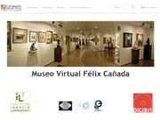 Portada del PPT: Museo Virtual Félix Cañada